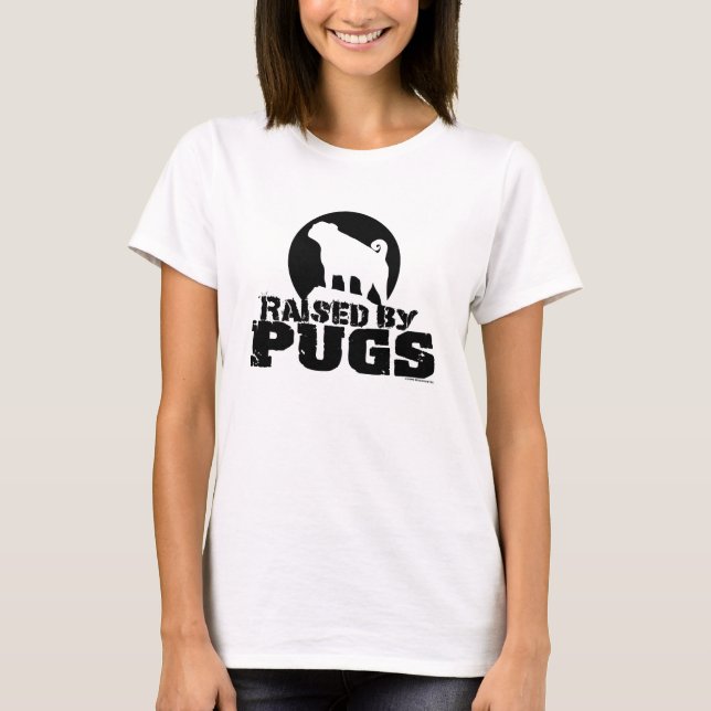HÖJD AV PUGS Womens Long Sleased Shirt Tee (Framsida)