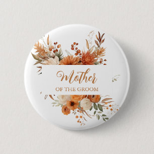 Höjd Blommigt Mor i Groomens höst Knapp