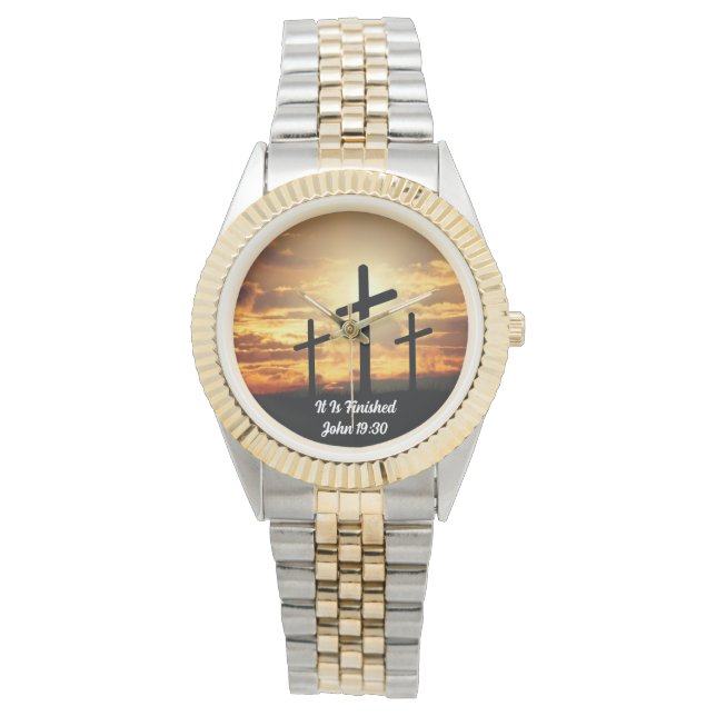 Höjd gudomlighet: "Det är Avslutat" Kvinnor bevaka Armbandsur (Framsida)