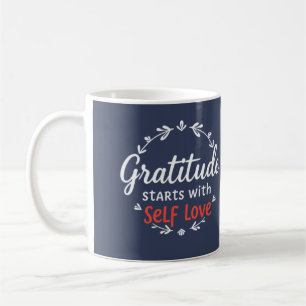 Höjd och självbetjänt Kärlek Personlig inspiration Kaffemugg