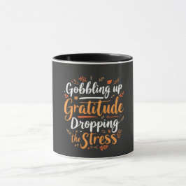 Höjd och Stressa hjälpinspiration Mugg