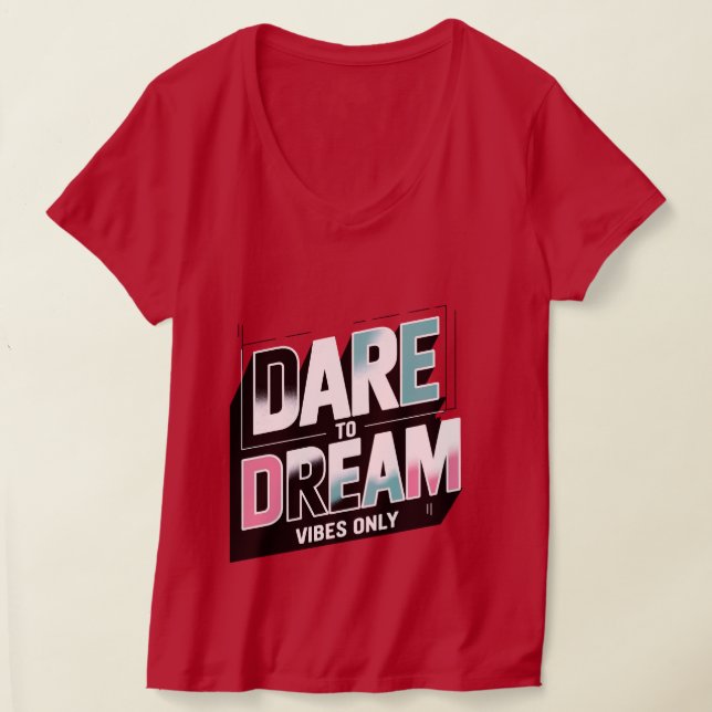 Höjd och tydlig: Fet typografi - Tees T Shirt (Laydown)