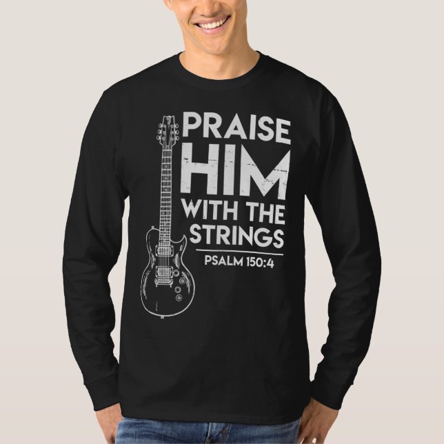Höjd över honom - Kristna gudstjänstgåvor - Electr T Shirt (Framsida)