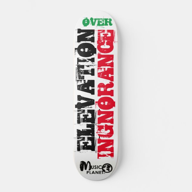 HÖJD ÖVER OKUNNIGHET / TST Skateboard (Framsida)