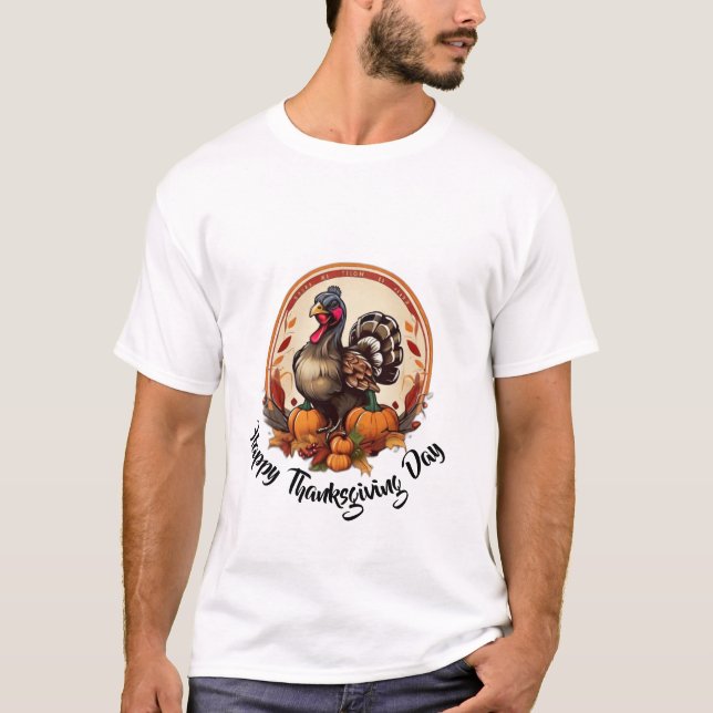 Höjd över trådar: Thanksgiving Day2024 T-Shirt (Framsida)