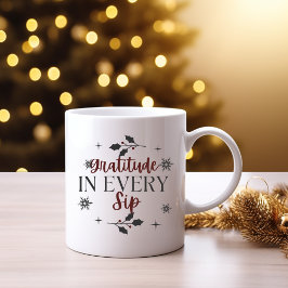 Höjd på varje sida kaffemugg