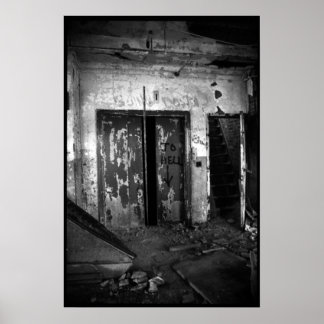 Höjdaren till helvetet poster