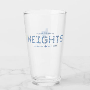 Höjder Kakel, Blå Kakel, Houston Heights Glaskopp