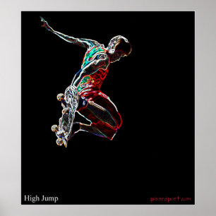 Höjdhopp Poster