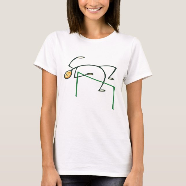HöjdhoppT-tröja och Gifts. Tee Shirt (Framsida)