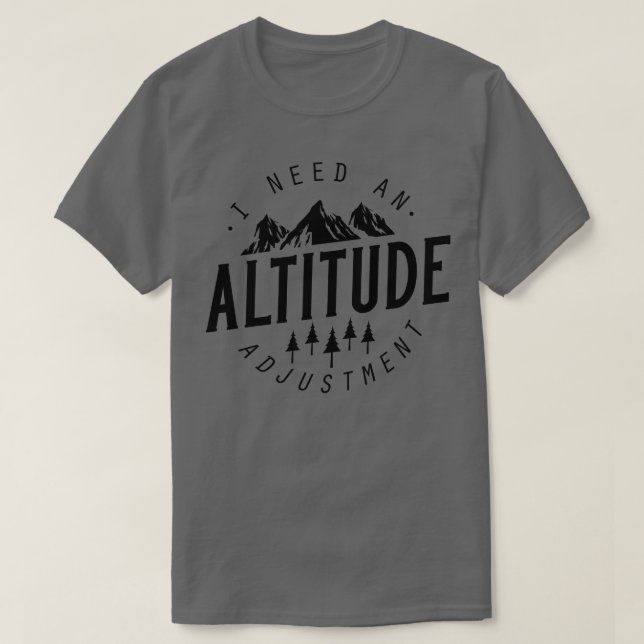 Höjdjustering 4 t shirt (Design framsida)