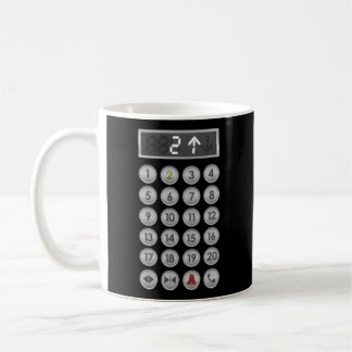 Höjdknappar Höjdpunkt Kaffemugg