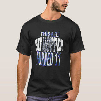 Höjdkoppen vände 11 Rap och Hip hop T Shirt