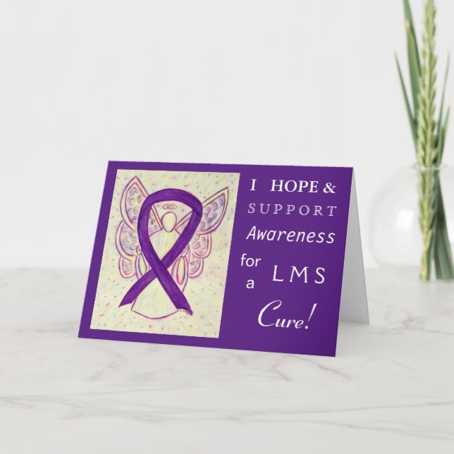 Höjdkort för Leiomyosarcoma/LMS Kort (Framsida)