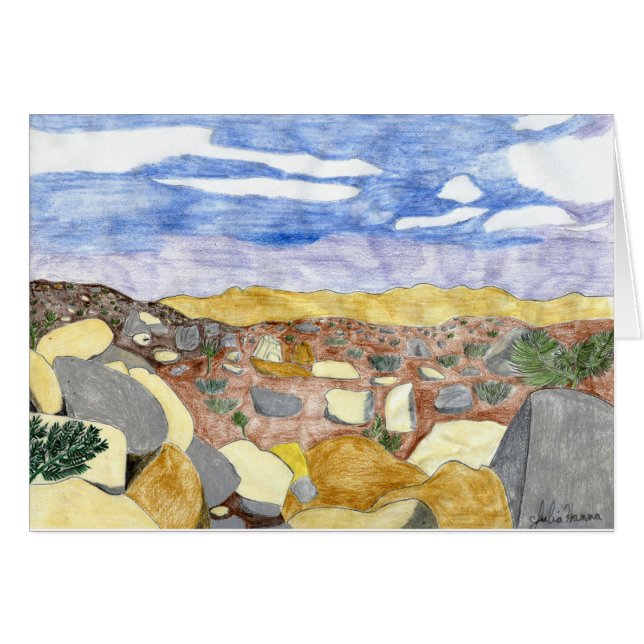 Höjdpunkterna av Julia Hanna Hälsningskort (Framsidan Horizontal)