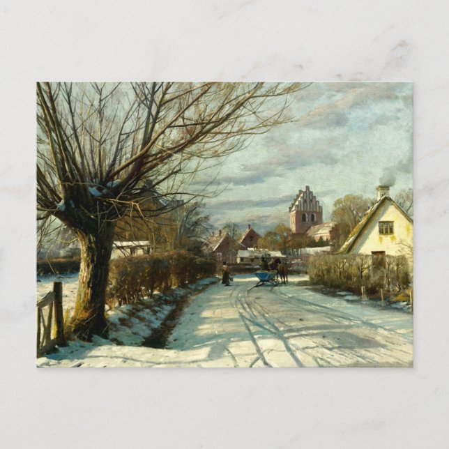 Hoje Taastrup, utanför Köpenhamn Vykort (Framsida)