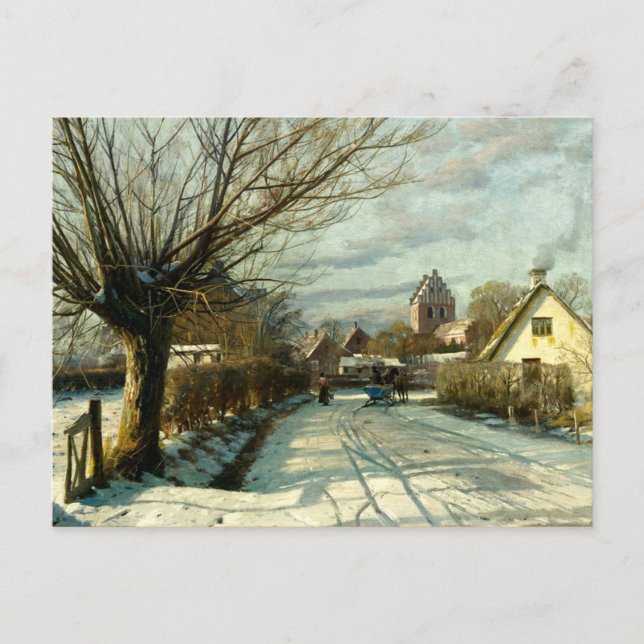 Hoje Taastrup, utanför Köpenhamn Vykort (Framsida)