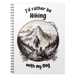 Höjer med min hund anteckningsbok