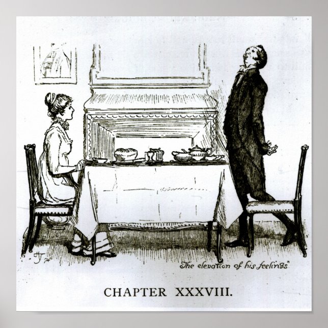 Höjningen av hans känslor" poster (Framsidan)