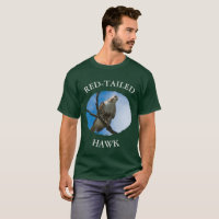 Hök på jakt Herrbas T-shirt i mörk färg