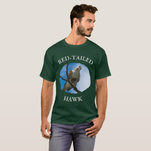 Hök på jakt Herrbas T-shirt i mörk färg