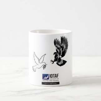 Hök vs duvamuggen kaffemugg