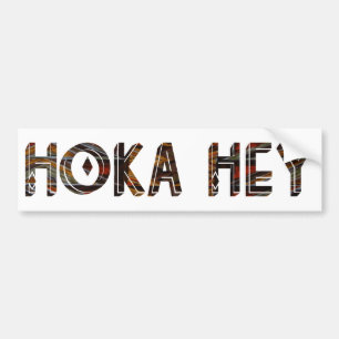 Hoka Hey Bildekal