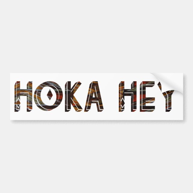 Hoka Hey Bildekal (Framsidan)