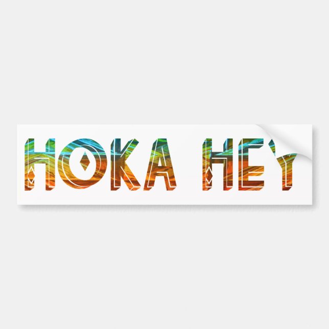 Hoka Hey Bildekal (Framsidan)