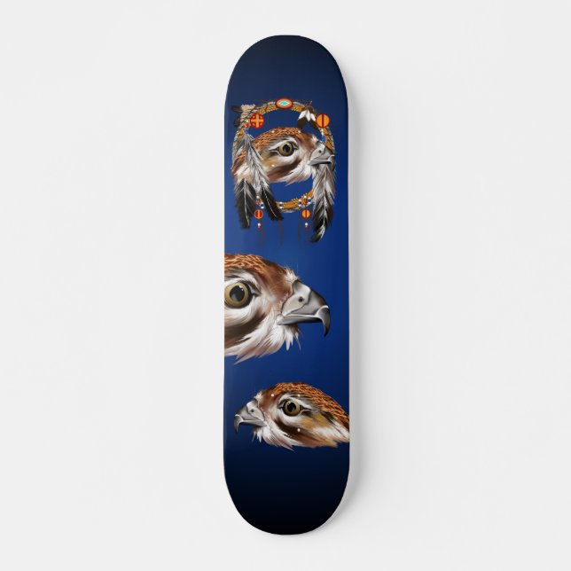 HökansikteDreamcatcher Skateboard (Framsida)