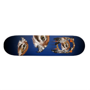 HökansikteDreamcatcher Skateboard Bräda 19,5 Cm