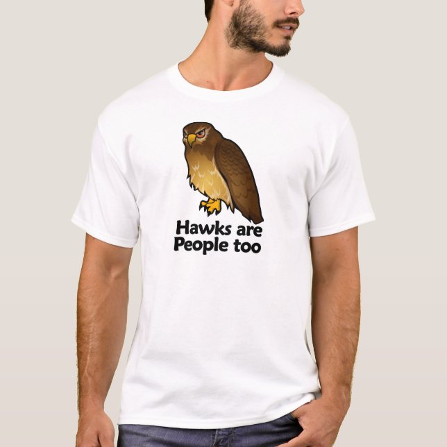 Hökar är folk för tröja (Framsida)