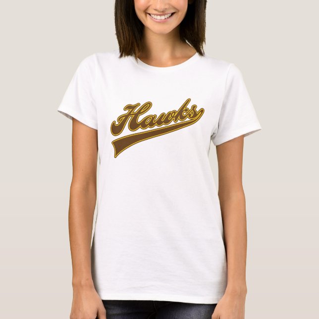 Hökar skrivar tee (Framsida)