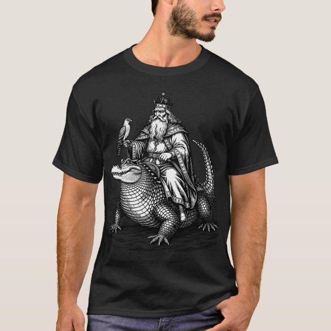 Hökbärarens tysta välde t shirt (Framsida)