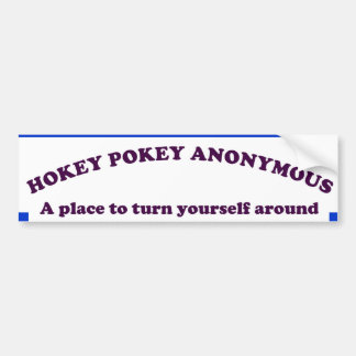 Hokey Pokey Anonyma Bildekal