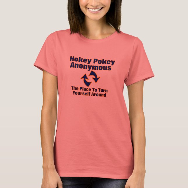 Hokey Pokey Anonymous T-shirt (Framsida)