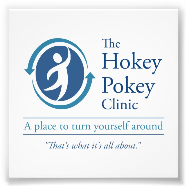 Hokey Pokey Clinic Fototryck (Framsidan)