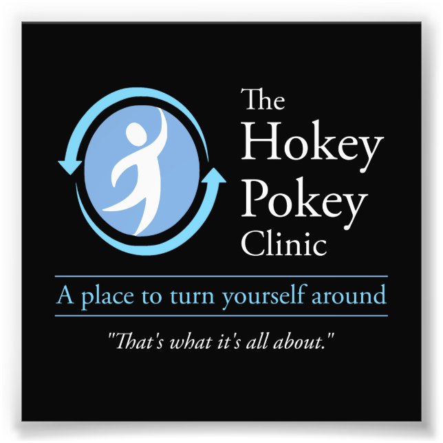 Hokey Pokey Clinic Fototryck (Framsidan)