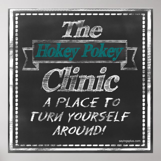 Hokey Pokey Clinic Poster (Framsidan)