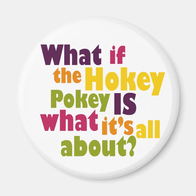 Hokey Pokey Magnet (Framsidan)