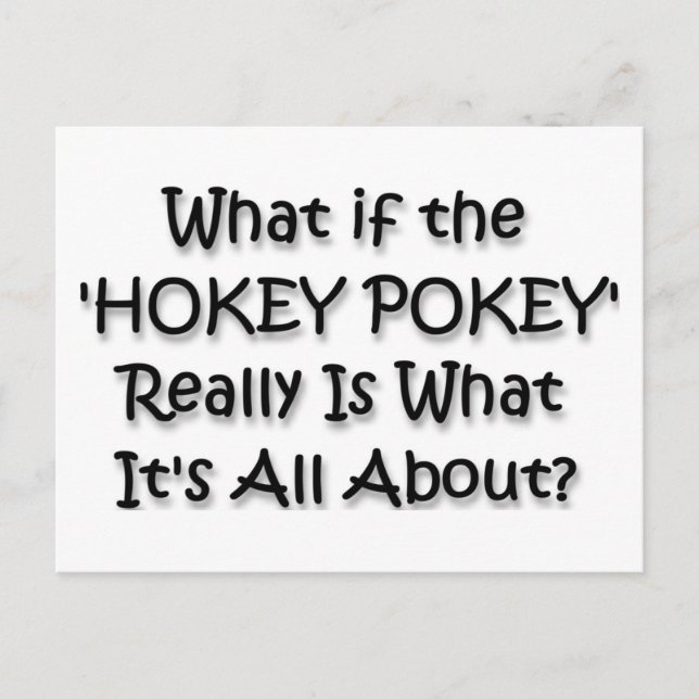 HOKEY POKEY VYKORT (Framsida)
