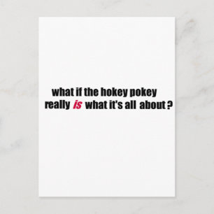 Hokey pokey vykort
