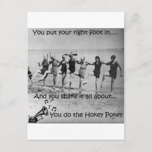 Hokey Pokey Vykort