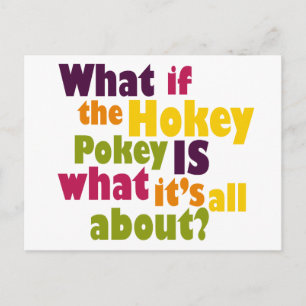 Hokey Pokey Vykort