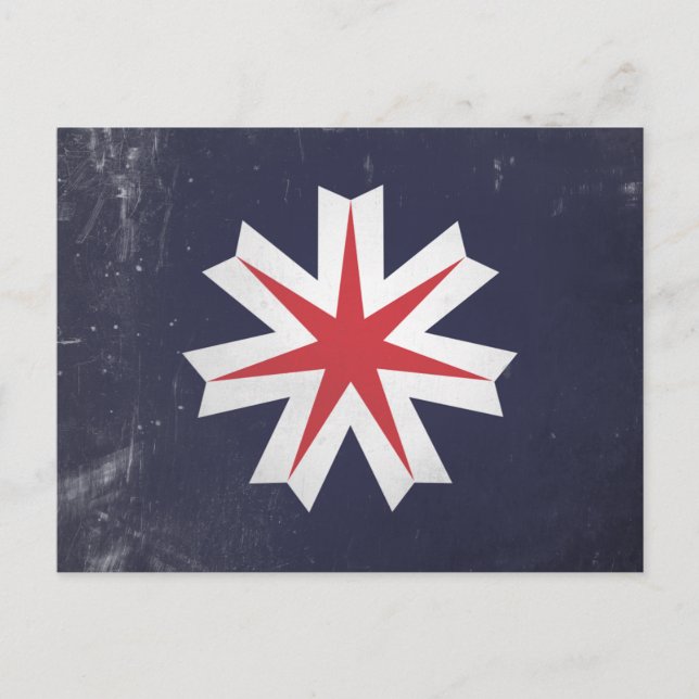 Hokkaido prefecture vykort (Framsida)