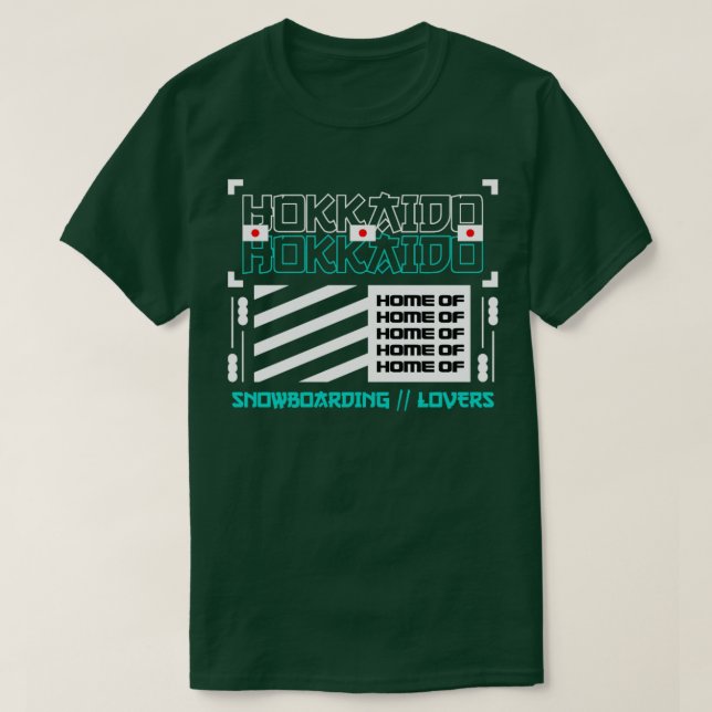 Hokkaido T Shirt (Design framsida)