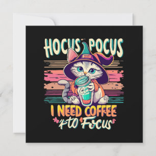 Hokus Fokus - jag behöver kaffe för att fokusera