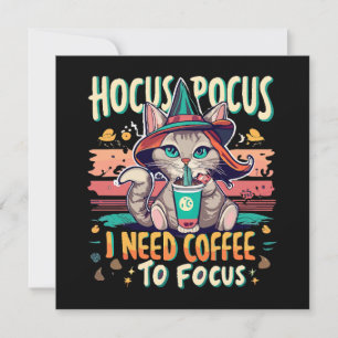 Hokus Fokus - jag behöver kaffe för att fokusera