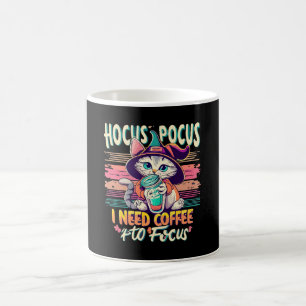 Hokus Fokus - jag behöver kaffe för att fokusera Kaffemugg