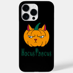 Hokus pokus Halloween-pumpa orange katt magi